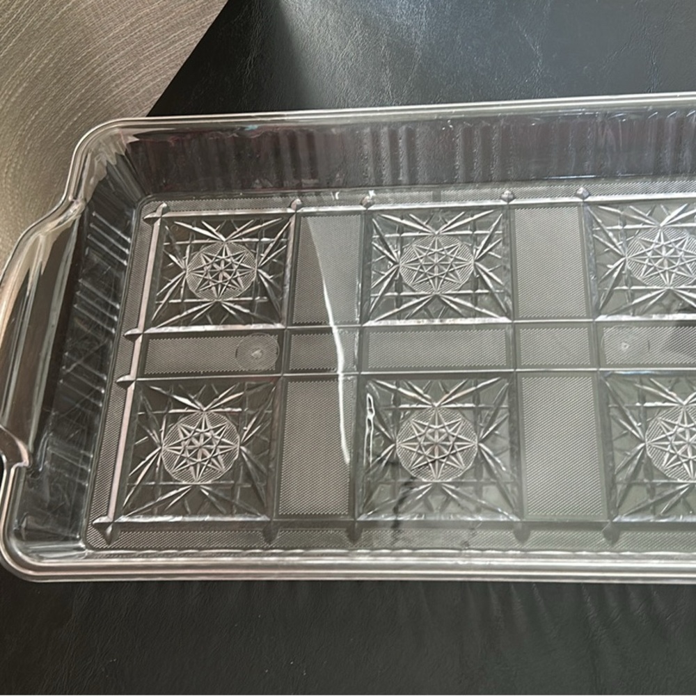 Clear Plastic Serving Tray